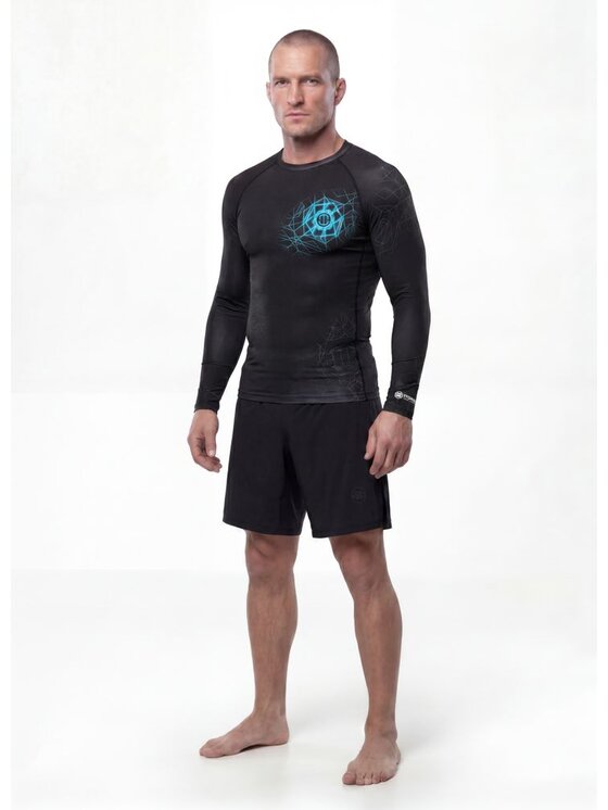 PITBULL PITBULL Koszulka techniczna RAY Niebieski Regular Fit