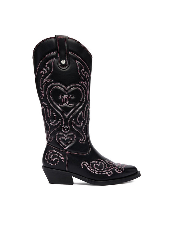 Juicy Couture Juicy Couture Kovbojská obuv CEO-HY24113-10 Černá