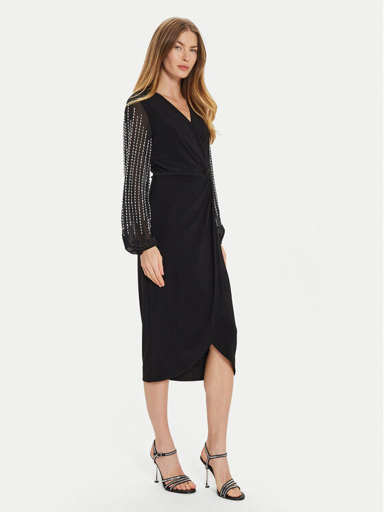 Joseph Ribkoff Joseph Ribkoff Kokteiļkleita 243726 Melns Regular Fit