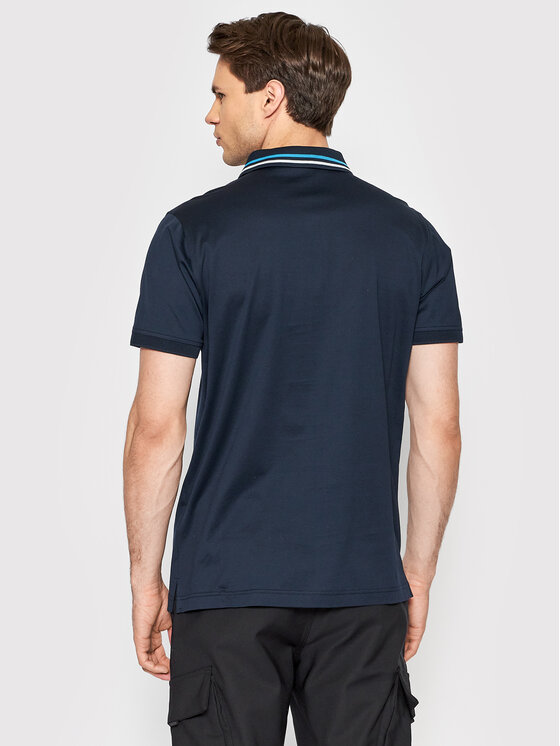 Polo 745002 511200 Blu scuro Regular Fit