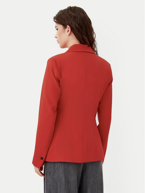 ONLY ONLY Suknjič Raven 15338389 Rdeča Slim Fit