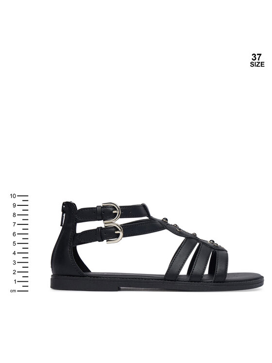 Geox Geox Sandaalid Jr Sandal Karly J6535D 000BC C9258 D Must