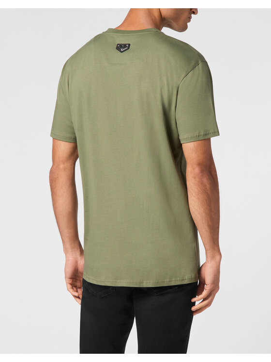 PHILIPP PLEIN PHILIPP PLEIN T-shirt 9417 Verde Regular Fit