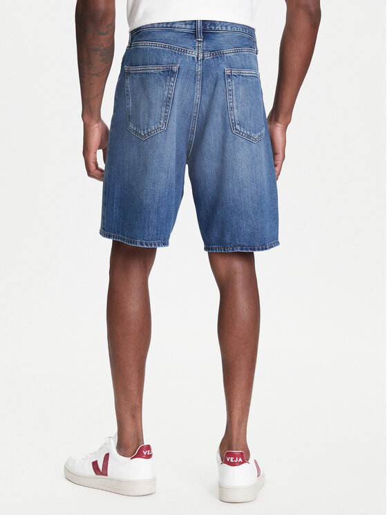 Gap Gap Kratke traperice 781610-00 Plava Loose Fit