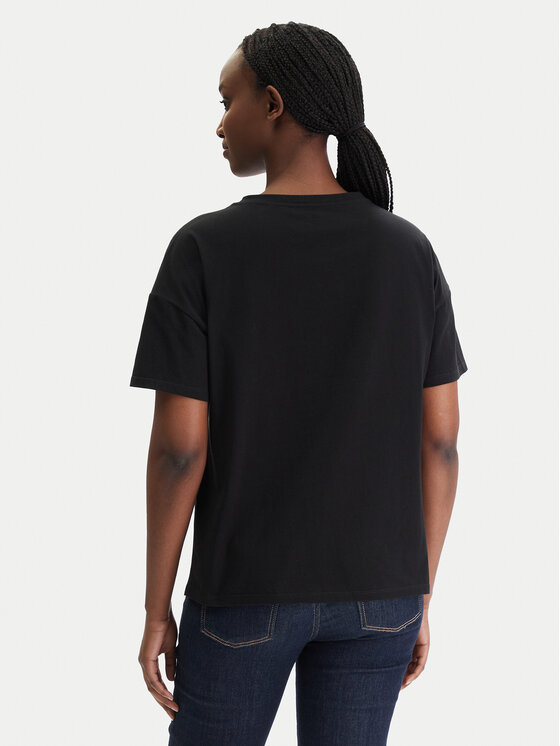 Liu Jo Liu Jo T-Shirt WA6331 JS904 Černá Regular Fit