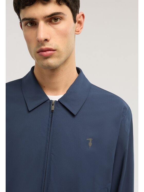 Trussardi Trussardi Płaszcz zimowy R025M000049N034 Niebieski Regular Fit