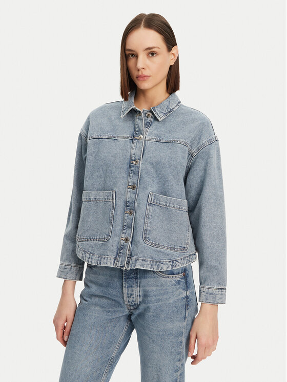 Vero Moda Vero Moda Farmering Jamie 10331693 Kék Relaxed Fit