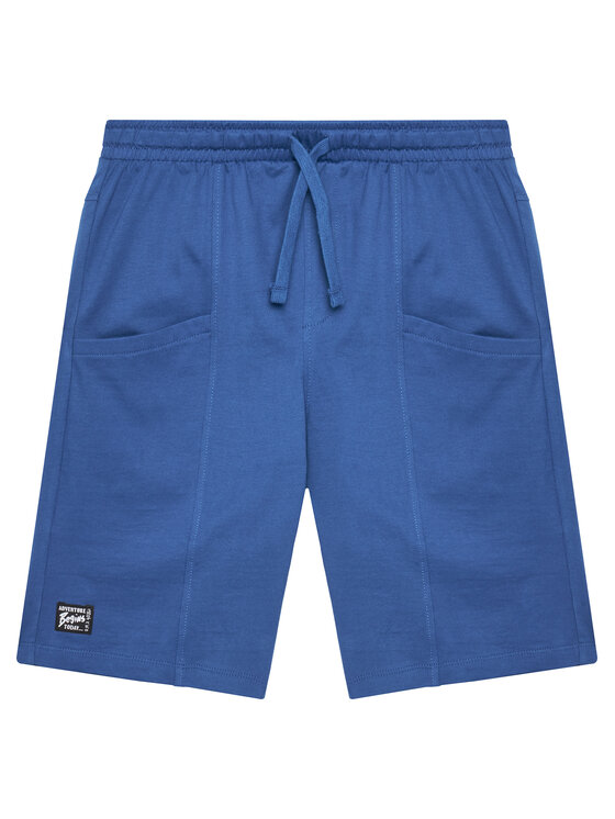 Original Marines Original Marines Súprava Tričko a šortky DFP4326YM Modrá Regular Fit