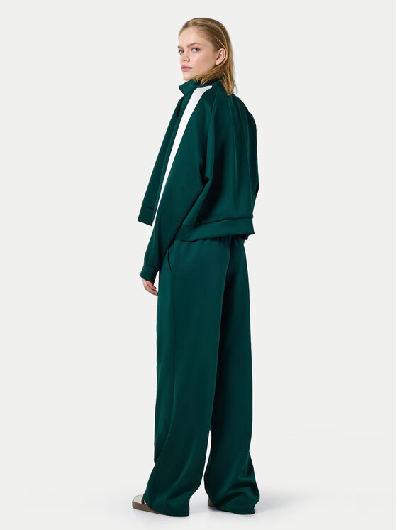Noisy May Noisy May Spodnie materiałowe Jenna 27031526 Zielony Relaxed Fit