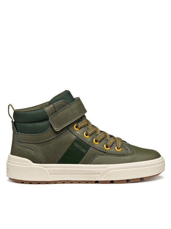 Geox Sneakers J Weemble Boy J56HAA 0MEFU C3009 S Verde închis