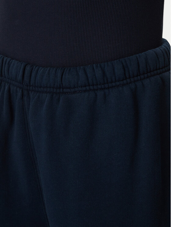 Tommy Jeans Tommy Jeans Dressipüksid Script DW0DW23398 Tumesinine Wide Leg
