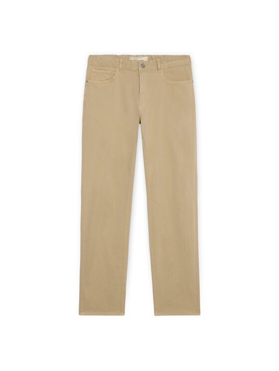 Trussardi Trussardi Spodnie materiałowe P701H204863N012 Kremowy Regular Fit