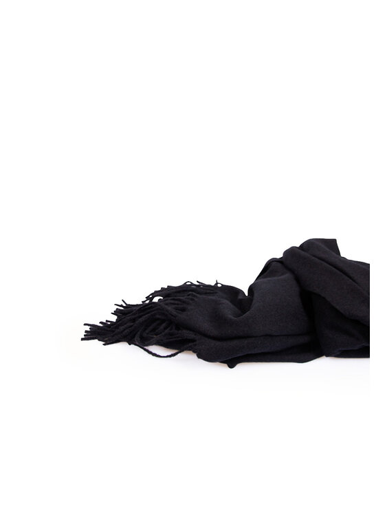 ALLORA BE UNIQUE ALLORA BE UNIQUE Scialle ciepły Nero