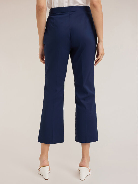 Motivi Motivi Spodnie materiałowe P036Q104342N034 Niebieski Flare Fit