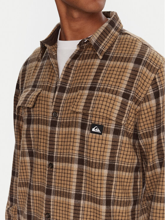Quiksilver Quiksilver Košulja Yankee EQYWT04648 Smeđa Comfort Fit
