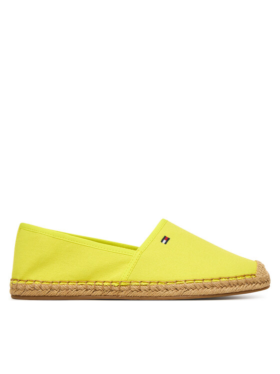 Tommy Hilfiger Tommy Hilfiger Espadrilles Flag Canvas Espadrille FW0FW08541 Zöld