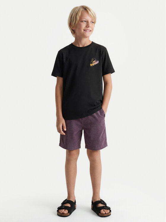 Quiksilver Quiksilver Szövet rövidnadrág Taxer Cord EQBWS03371 Lila Regular Fit