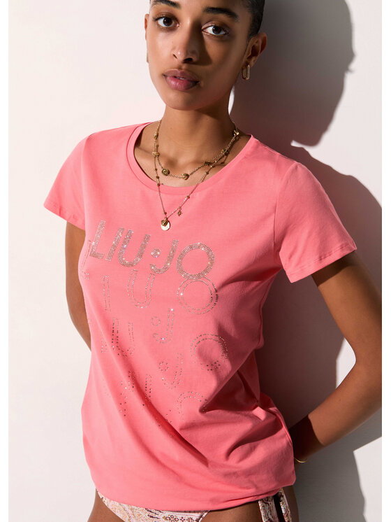 Liu Jo Liu Jo Vestito da spiaggia VA6171JS003P9523 Rosa