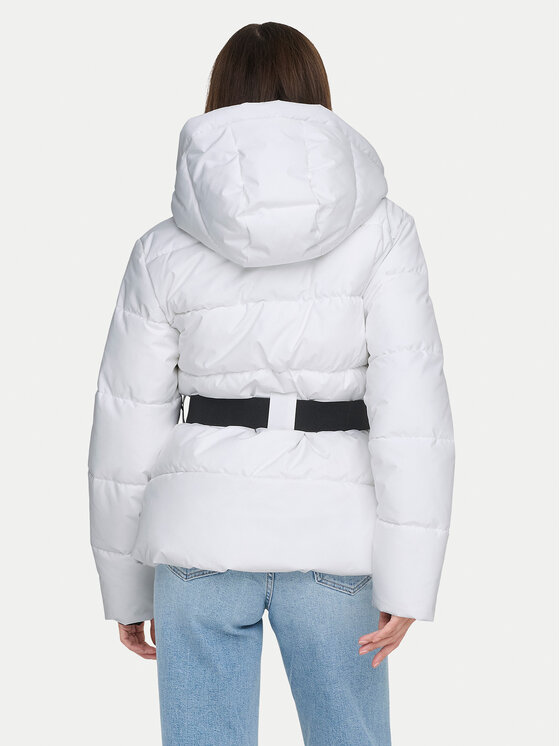 ONLY ONLY Μπουφάν χειμωνιάτικο Harper 15352040 Λευκό Regular Fit