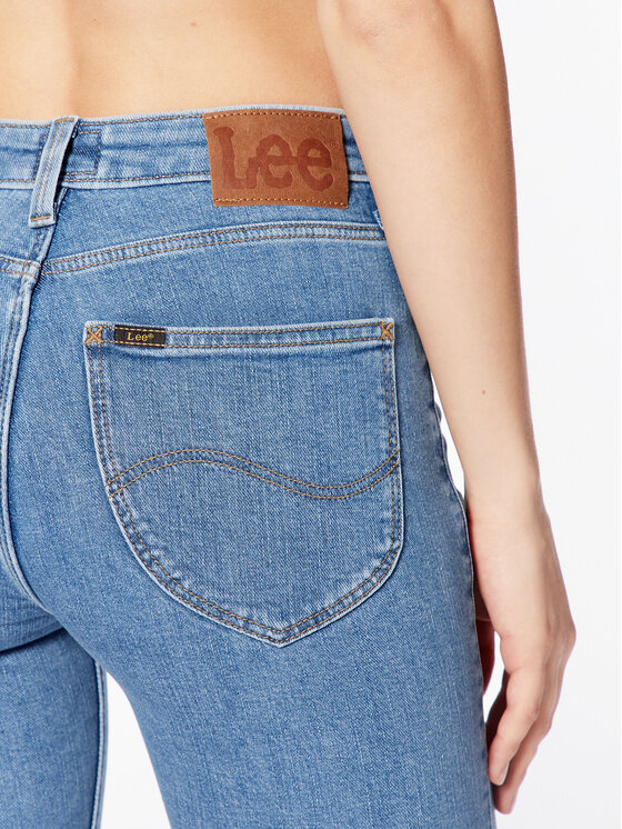 Lee Lee Jeansy Scarlett L626FAB38 112328321 Niebieski Skinny Fit