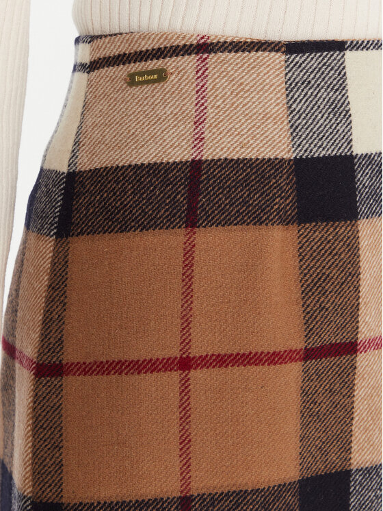 Barbour Barbour Spódnica mini Rosa LSK0064BR37 Beżowy Regular Fit
