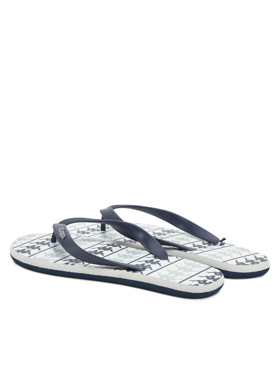 Kappa Kappa Flip-flops 371D2UW Blue Marine - White - Grey Lt Lead Sötétkék
