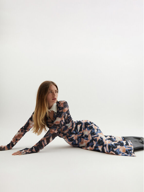 Munthe Munthe Midi szoknya Carson 243120324322 Színes Regular Fit