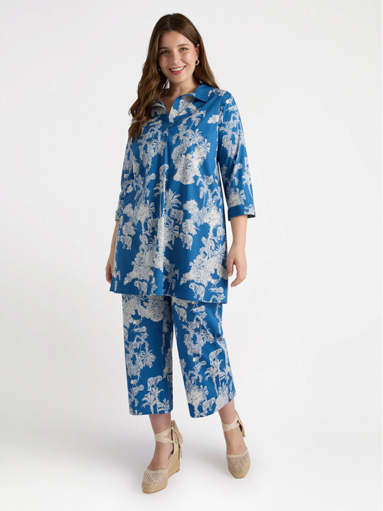 Fiorella Rubino Fiorella Rubino Vestito da giorno 7013T001650N0S1 Blu A-Line Fit