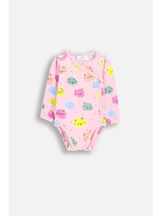Coccodrillo Coccodrillo Body dziecięce WC5112601DGN-022 Kolorowy Regular Fit