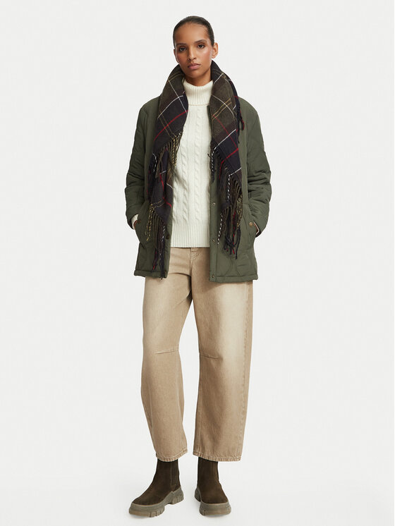 Hunter Hunter Übergangsjacke HARW0027262 Khakifarben Regular Fit