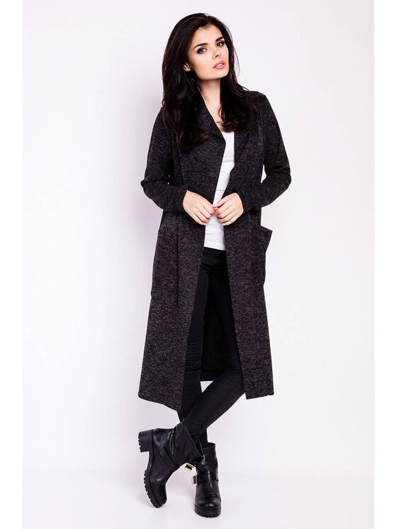 Infinite You Infinite You Cardigan M118 Grigio Basic Fit