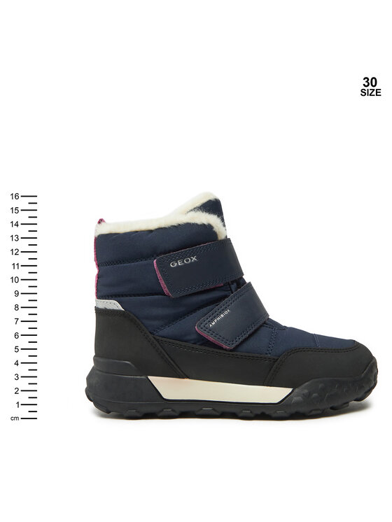 Geox Geox Čizme za snijeg J Trekkyup Girl B Ab J46M7B 0FU50 C4002 S Tamnoplava