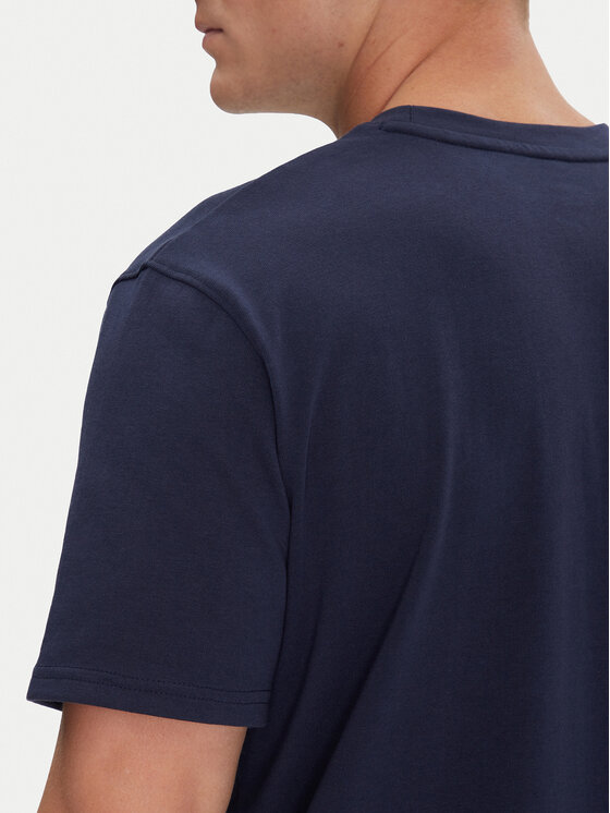 Under Armour Under Armour Marškinėliai Ua Hw Lc Patch Ss 1382902 Tamsiai mėlyna Loose Fit
