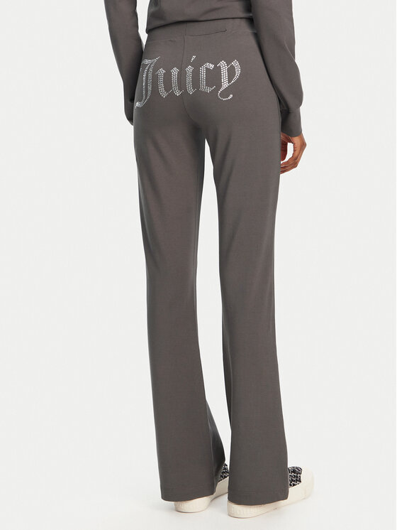 Juicy Couture Juicy Couture Долнище анцуг Apollo JCWBJ125311 Сив Flared Leg