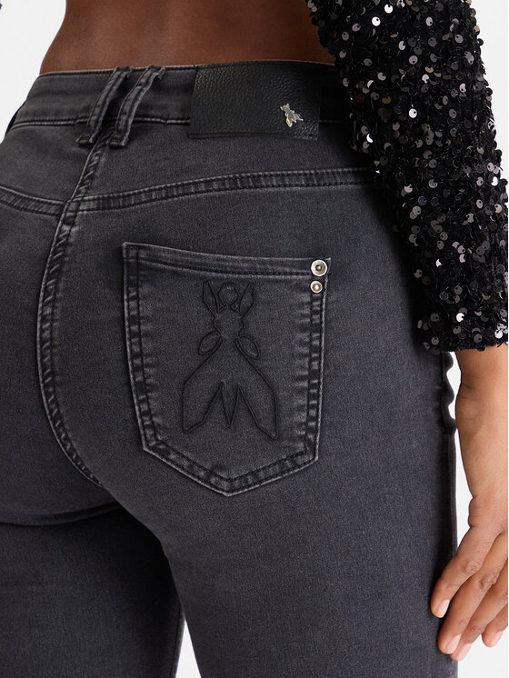 Patrizia Pepe Patrizia Pepe Traperice CP0509/D1HIN-K428 Crna Slim Fit