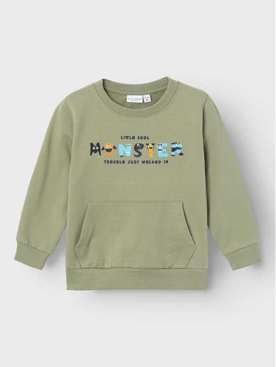NAME IT NAME IT Sweatshirt 13220395 Grün Regular Fit