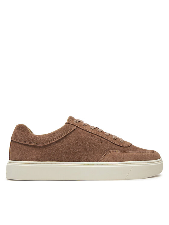 Calvin Klein Snīkeri Lace Up Suede HM0HM01792 Brūns