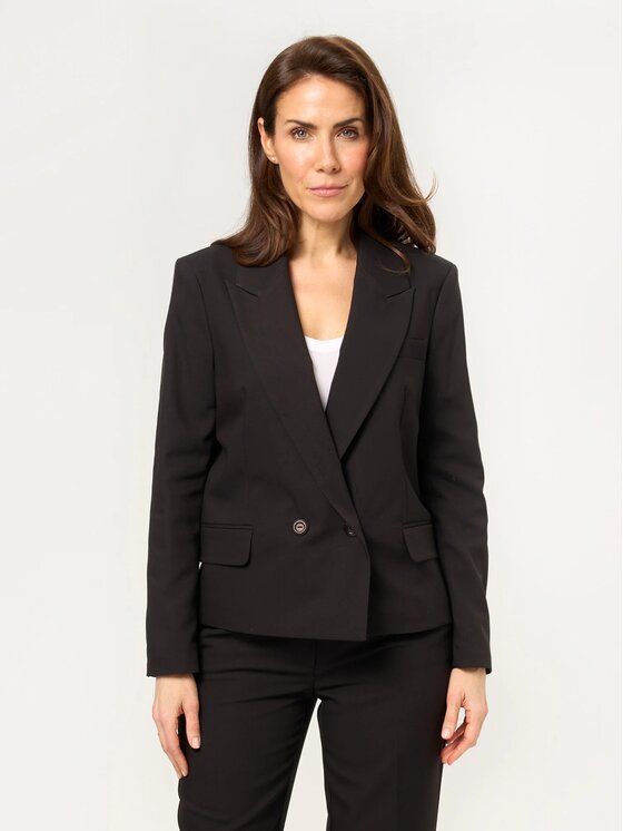Willsoor Willsoor Marynarka 68257 Czarny Regular Fit