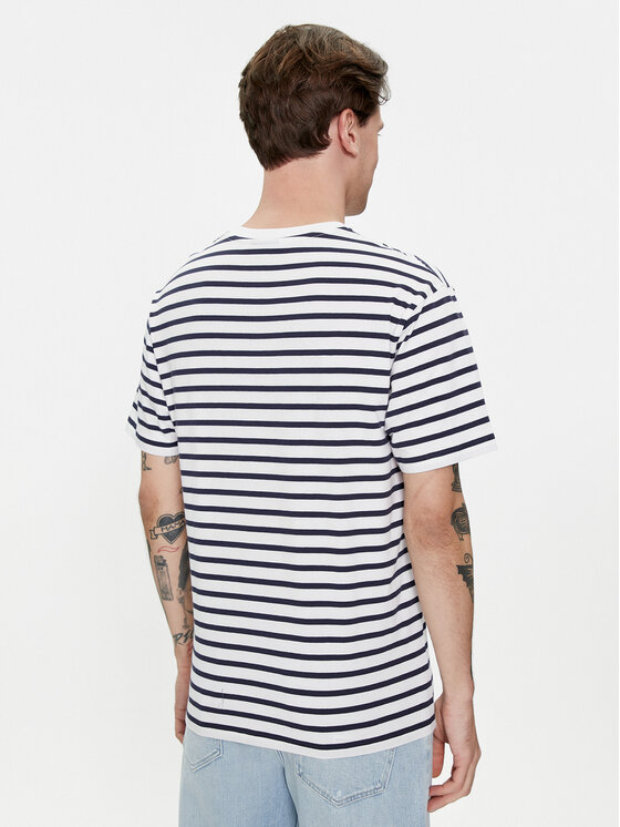 Save The Duck Tricou Maddox DT1743M-BESY18 Bleumarin Regular Fit