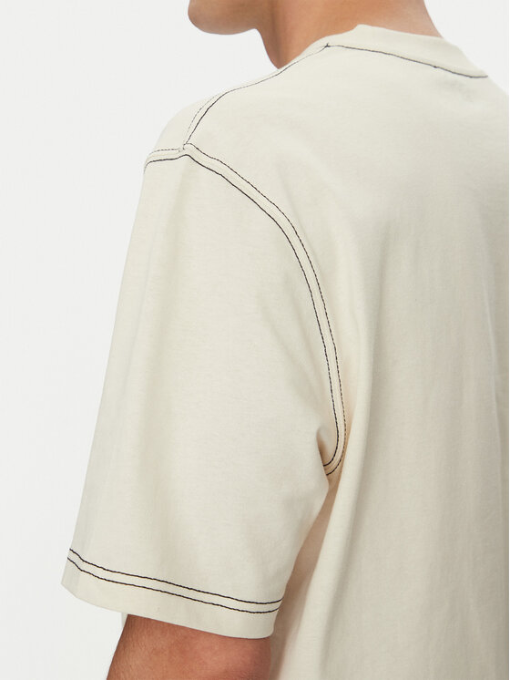 AMI PARIS AMI PARIS T-Shirt HTS029.JE0118 Beige Regular Fit
