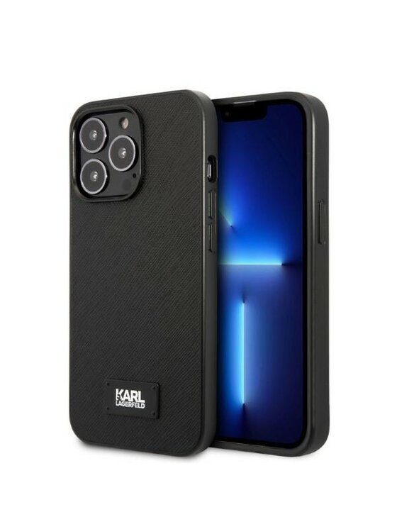 Etui na telefon KARL LAGERFELD, Czarne, iPhone 13 Pro