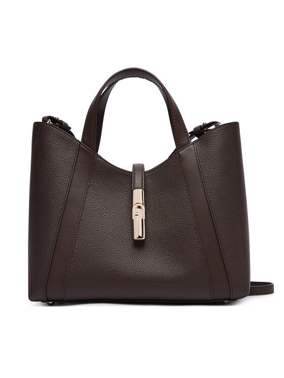 Furla Furla Τσάντα Goccia S WB01789 BX3353 CN 2460S Σκούρο καφέ
