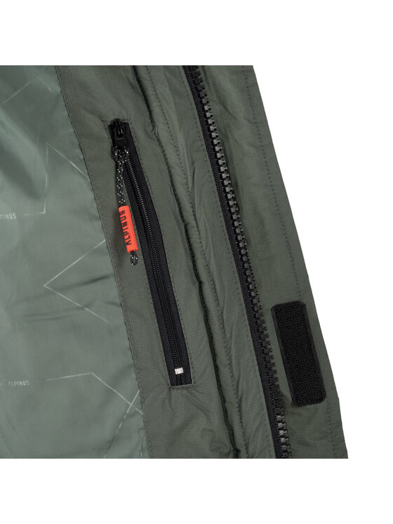 Alpinus Alpinus Płaszcz zimowy Trolltunga Zielony Regular Fit