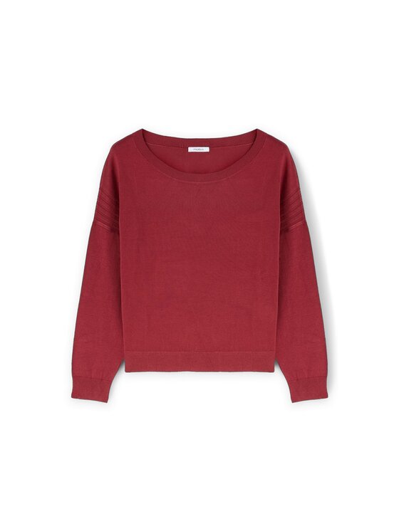 Motivi Motivi Cardigan M364W003525N036 Bordeaux Regular Fit
