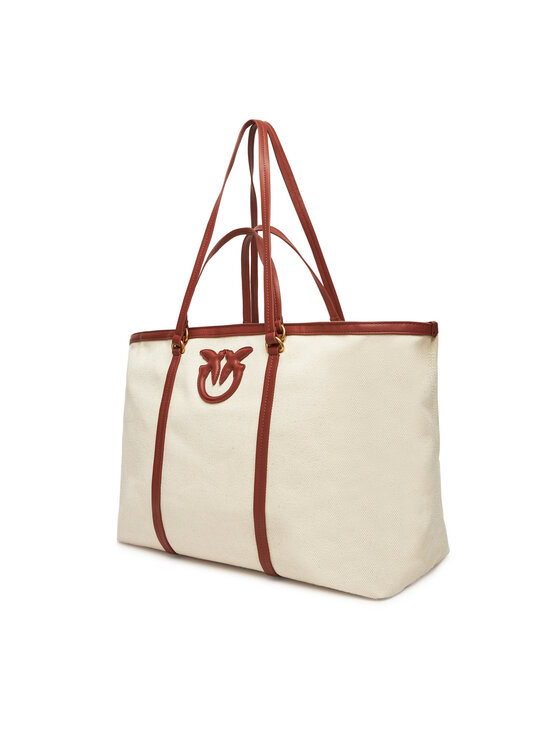 PINKO PINKO Soma Miranda Shopper Extra PE 25 PLTT 104715 A2G2 Bēšs