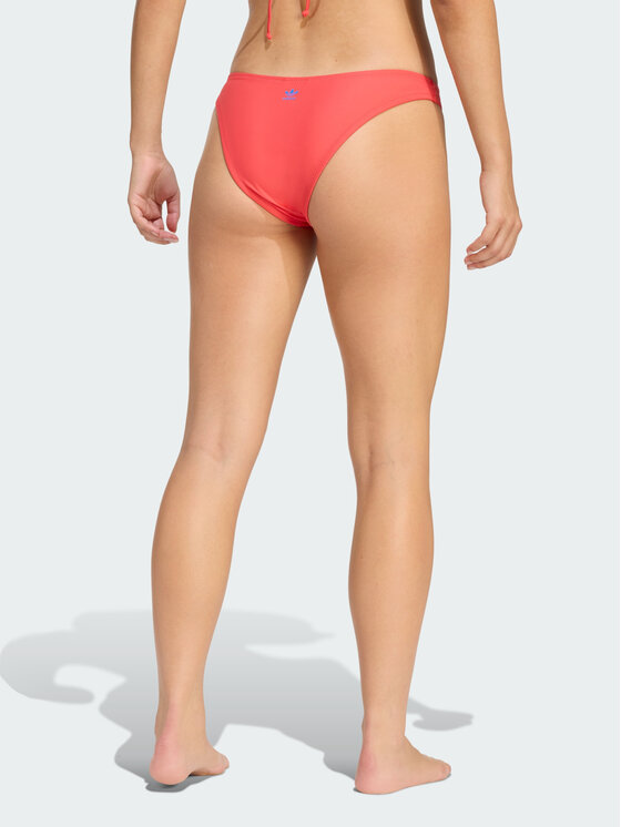 adidas adidas Dół od bikini Adicolor Czerwony