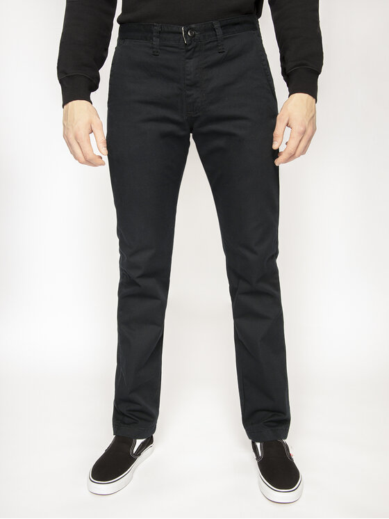 Vans Pantaloni chino Authentic VN0A3143 Nero Modern Fit • Modivo.it