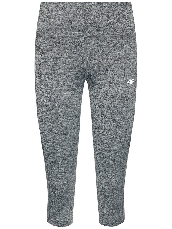 4F 4F Legginsy NOSH4-SPDF002 Szary Slim Fit