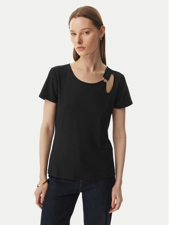 Liu Jo Sport Tricou TA6098 JS005 Negru Regular Fit