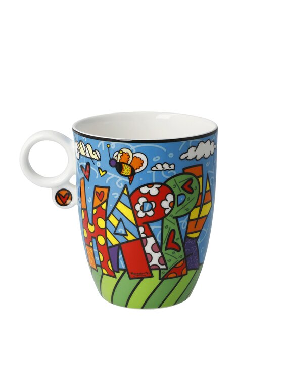 Goebel Goebel Kubek R. Britto - Happy Kolorowy